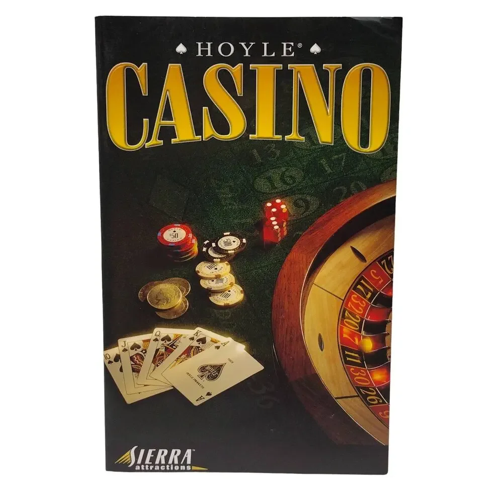 Hoyle Casino PC Game Instruction Booklet Manual 1998 Sierra No Game